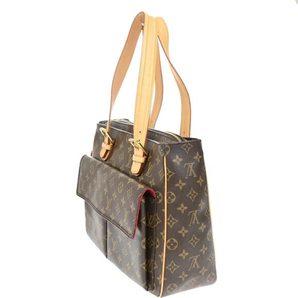LOUIS VUITTON Multipli Cite Shoulder Bag Monogram Leather Brown 888-082525 - Picture 3 of 16